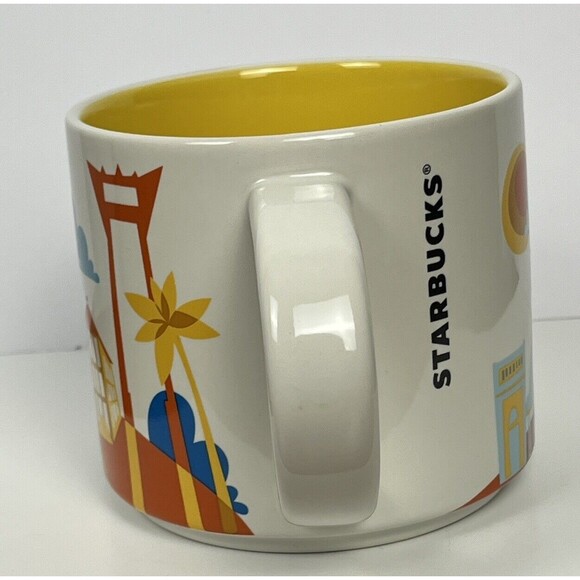 Starbucks Thailand You Are Here Series Mug New Coffee Cup NIB 2024 14oz USA Ship - Picture 5 of 10